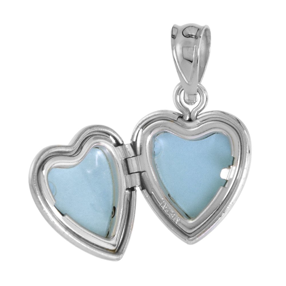 リトルサニーバイト　heart locket necklace / SILVER little sunny bite (リトルサニーバイト)heart locket necklace
